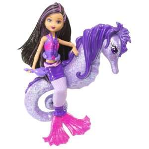  Barbie In A Mermaid Tale Seahorse Stylist Doll   Purple 