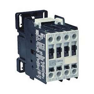 Contactor, 12A, 4 Pole, 48VAC coil, 1 NO Contact