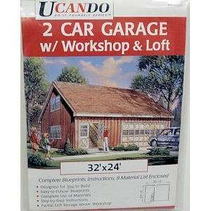  2 Car Garage w/ Workshop & Lof