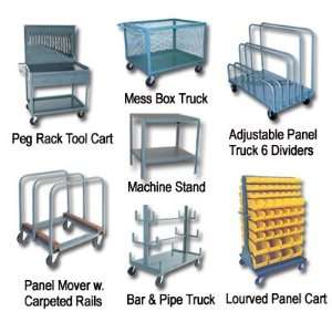 RUGGED HEAVY DUTY STORAGE CARTS HTP460 P8: Everything Else