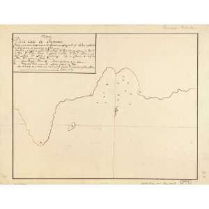  1700s map of Chile: Home & Kitchen