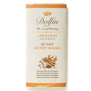 Dolfin Milk Chocolate Bar with Hot Masala 70g:  Grocery 