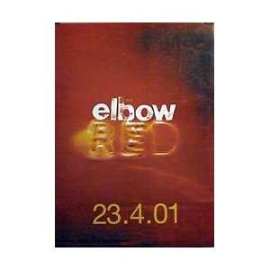  Music   Alternative Rock Posters: Elbow   Red Poster 