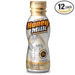 Athletes Honey Milk Vanilla, 11.5 Ounce: Grocery & Gourmet Food