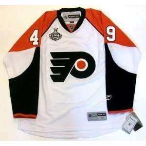  Michael Leighton Flyers Real Rbk 2010 Cup Jersey W   Small 