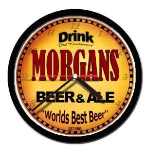  MORGANS beer and ale cerveza wall clock: Everything Else