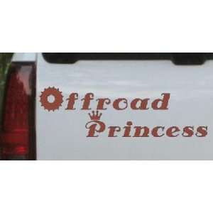  Offroad Princess Off Road Car Window Wall Laptop Decal 