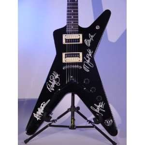  Scorpions Autographed/Hand Signed Dean Axe Guitar Sports 