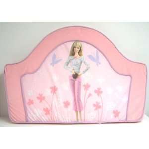 BARBIE Pink HEADBOARD for Girls Twin Size Bed:  Home 