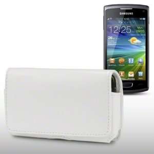  SAMSUNG S8600 WAVE 3 SOFT LEATHER HORIZONTAL CASE BY 