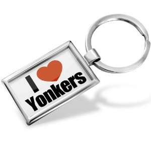 Keychain I Love Yonkers region: New York, United States   Hand Made 