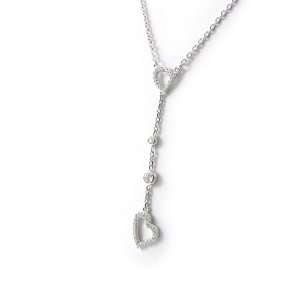  Necklace silver Love white.: Jewelry