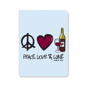  ECOeverywhere Peace, Love and Wine Journal, 160 Pages, 7 