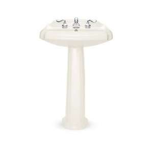 American Standard 0228.018WH/731007400WH Antiquity Pedestal Bathroom 