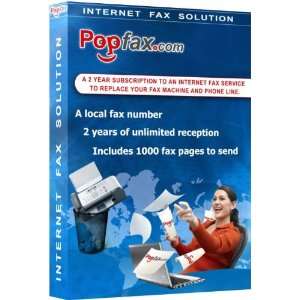   Reception to a Local Number + 1000 Outgoing Fax Pages: Office Products