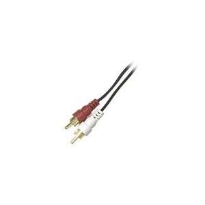  12 Gold Plated Stereo Audio Cable T07760: Electronics