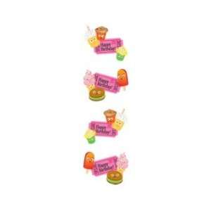   and Ice Cream Treats Scrapbook Stickers (08043): Arts, Crafts & Sewing