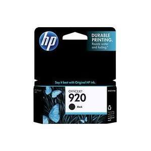  HP 920 (CD971AN#140) Black Remanufactured Inkjet/Ink 