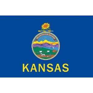  KANSAS STATE FLAG 4X6 FEET Toys & Games