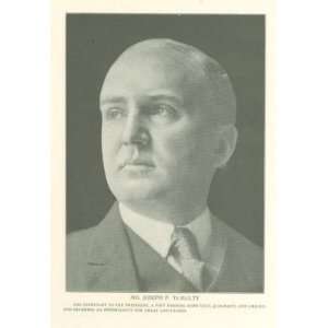    1913 Print Joseph P Tumulty Presidential Secretary 