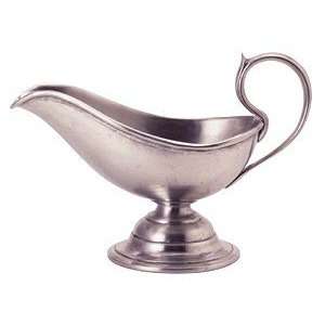  Pewter Gravy Boat by Match Pewter: Kitchen & Dining