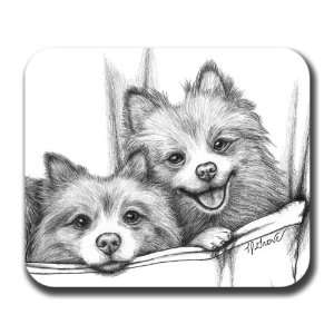  Pocket Pomeranians Dog Art Mouse Pad: Everything Else