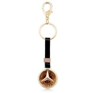    Swarovski Crystal Rhinestone Mercede Benz Car Keychain: Jewelry