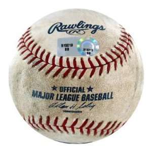  Giants at Dodgers Game Used Baseball 4 25 2007   Game Used 