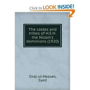  The castes and tribes of H.E.H. the Nizams dominions 