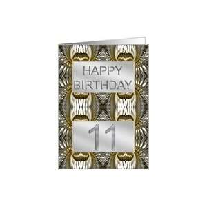 Golden pattern card for an 11 year old Card Toys & Games