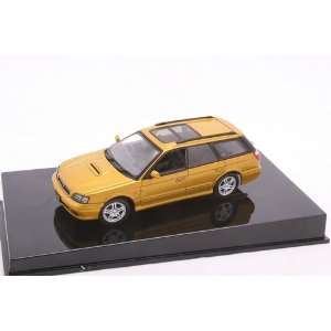   Art 1/43 1999 Subaru Legacy GTB   Gold  Right Hand Drive Toys & Games