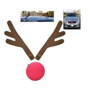  Reindeer Antlers Car Decorating Kit   Water Resistant 
