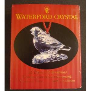 Waterford 12 Days of Christmas Commemorative Ornament, Calling Bird 