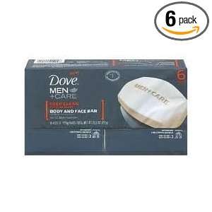  Dove Men +Care Body & Face Bar, Deep Clean, 25.5 oz, 6 ct 