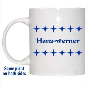  Personalized Name Gift   Hans werner Mug 