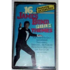  16 James Bond Film Themes    Audio Cassette    featuring 