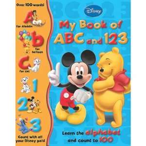  Disney My Book of ABC and 123 Toys & Games