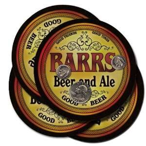  Barrs Beer and Ale Coaster Set