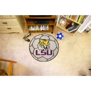   Tigers 29 Diameter Soccer Ball Shaped Area Rug: Home Improvement