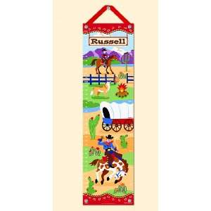  Ride Em Personalized Growth Chart: Home & Kitchen