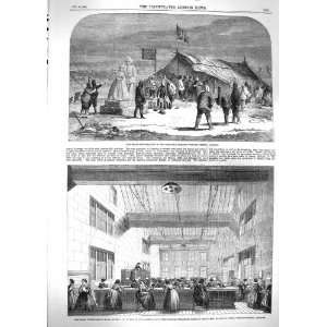  1859 CHRISTMAS ANTARCTIC TELEGRAPH COMPANY BELL ALLEY 