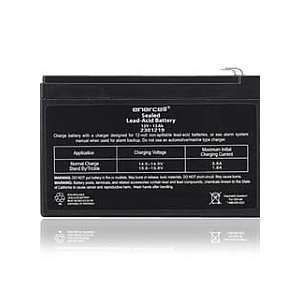  Enercell® 12V/12Ah SLA Battery w/ F2 Terminal .250 Tabs 