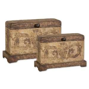  Uttermost Scotty Boxes Set of 2: Home & Kitchen
