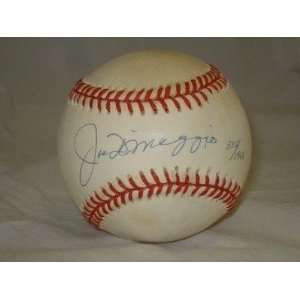    Signed Joe DiMaggio Baseball   Ltd 1941 Psa: Sports & Outdoors