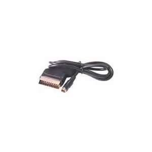  Ericsson T39 Scart  Svhs Plug Gold 1.5Mtr Cell Phones 