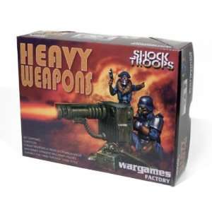   Factory   SciFi Shock Trooper Heavy Weapons (8) Toys & Games
