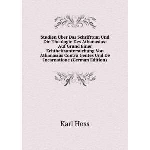   Contra Gentes Und De Incarnatione (German Edition) Karl Hoss Books