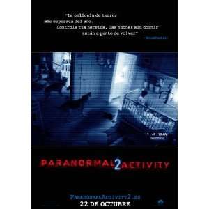  Paranormal Activity 2 Poster Movie Spanish (11 x 17 Inches 