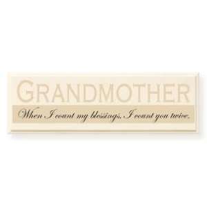  Southern Sass Grandmother Plaque: Everything Else