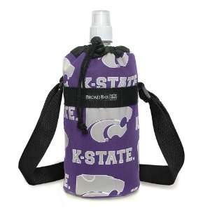  K State Logo Water Bottle Holder Carrier: Sports 